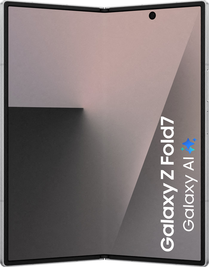 Samsung Galaxy Z Fold 7 256GB Zilver 5G voorkant