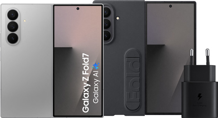 Samsung Galaxy Z Fold 7 256GB Zilver 5G + Accessoirepakket Main Image