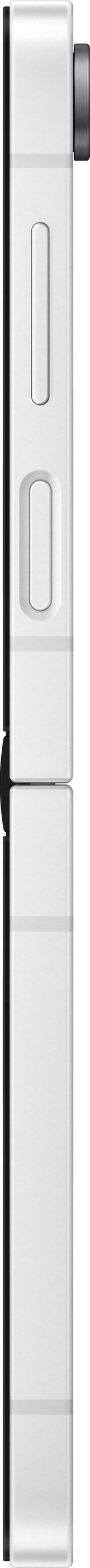 Samsung Galaxy Z Flip 7 FE 128GB Wit 5G rechterkant