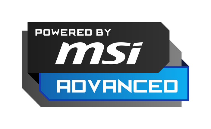 POWERED BY MSI Velocity 2.0 visual supplier