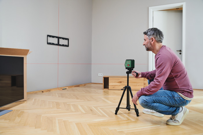 Bosch Tripod TT 120 product in use
