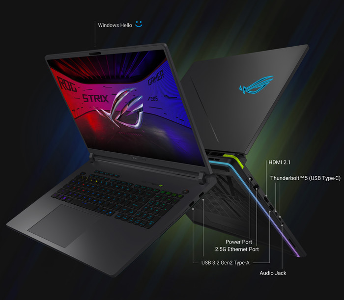 ASUS ROG Strix G16 G615LR-S5072W product in use