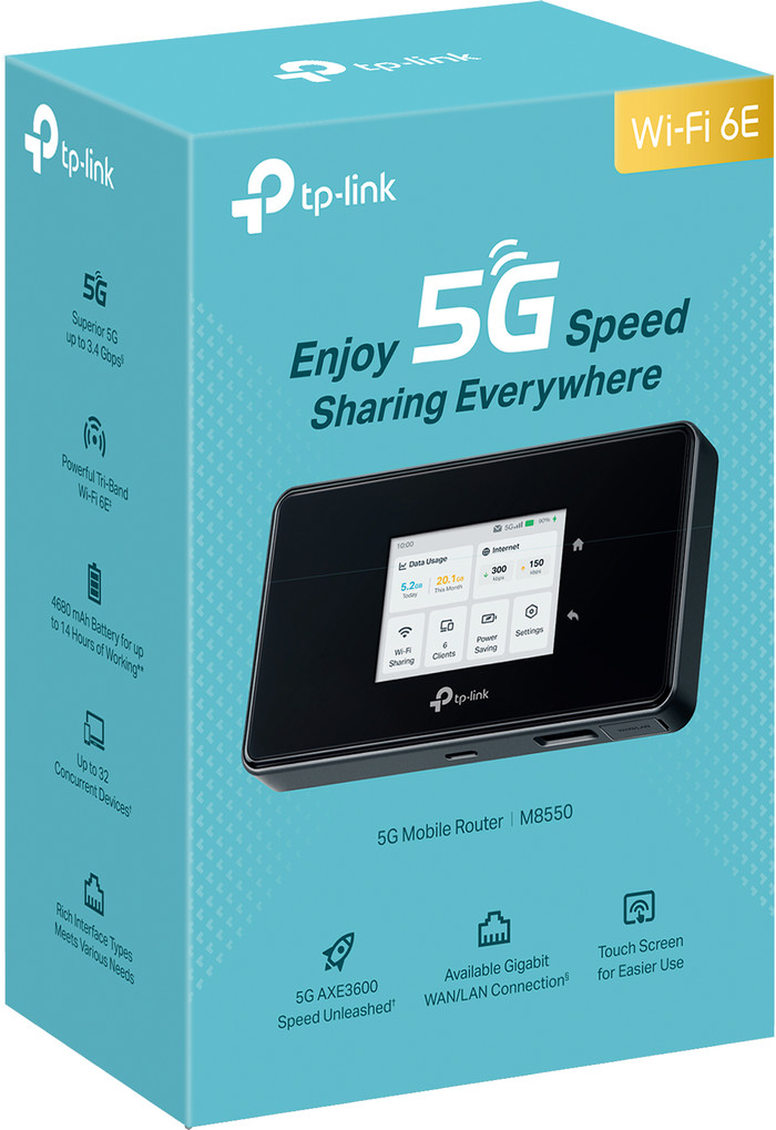 TP-Link M8550 packaging