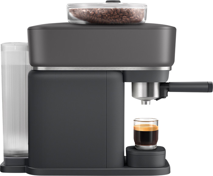 Philips Baristina Bean Swap BAR320/60 Zwart linkerkant