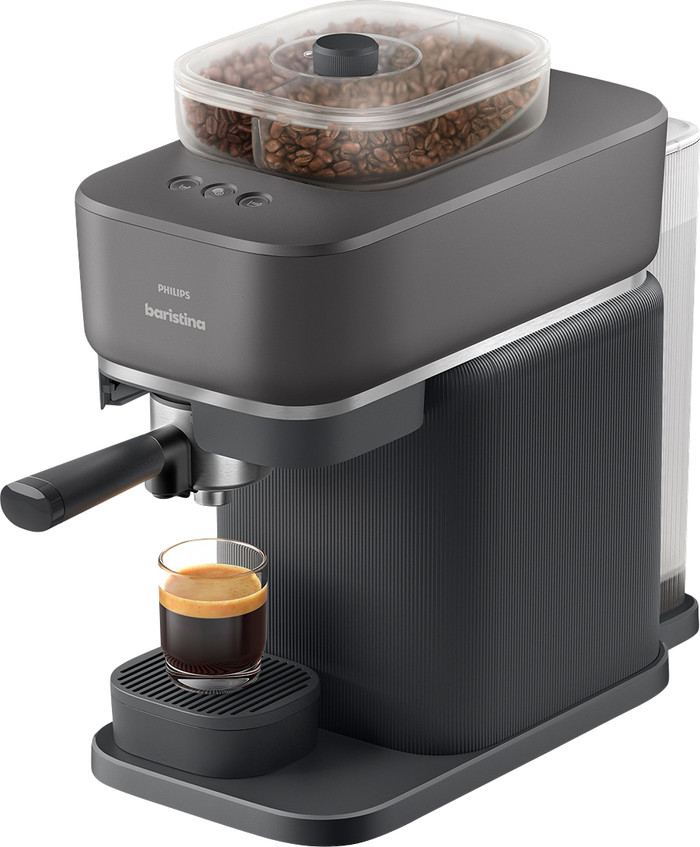 Philips Baristina Bean Swap BAR320/60 Zwart rechterkant