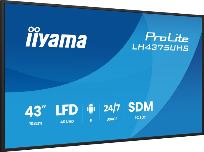 iiyama ProLite LH4375UHS-B2AG front