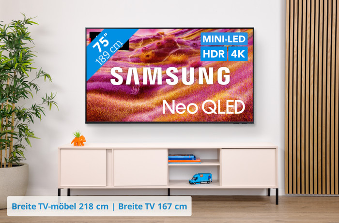Samsung 75" Neo QLED QN90F 4K (2025) visuelles Coolblue 1