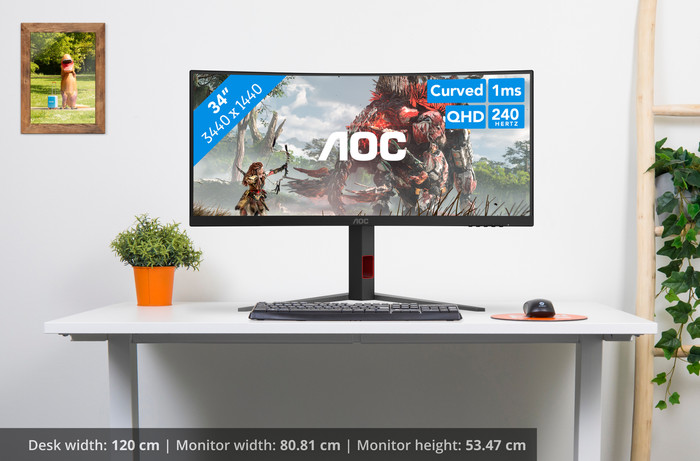 AOC CU34G4Z visual Coolblue 1