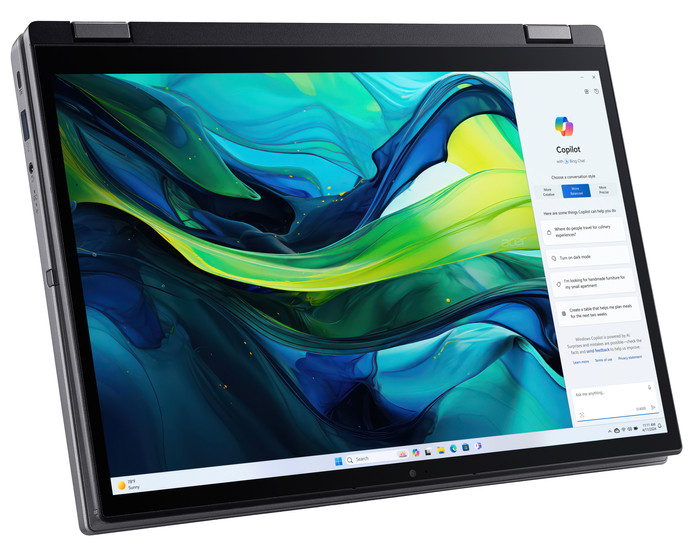 Acer Aspire Spin 14 ASP14-52MTN-70B5 voorkant