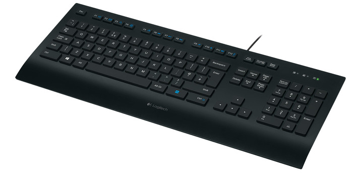 Logitech K280e Toetsenbord Qwerty rechterkant