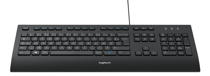 Logitech K280e Toetsenbord Qwerty bovenkant