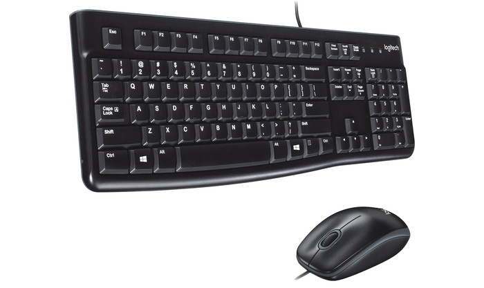 Logitech MK120 Keyboard and Mouse QWERTY Main Image