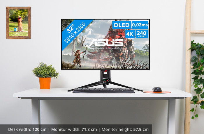 ASUS ROG Swift OLED PG32UCDMR visual Coolblue 1