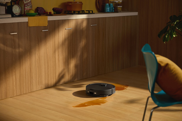 Roborock Q10 VF Black product in gebruik