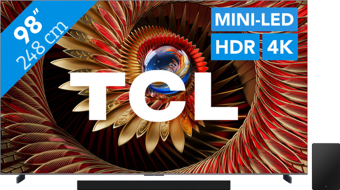 TCL 98 inches QD Mini-LED C81K 4K (2025) + TCL Q75H Main Image