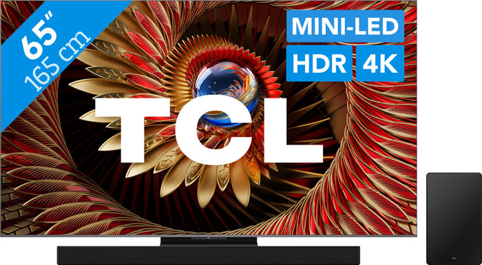 TCL 65 inches QD Mini-LED C81K 4K (2025) + TCL Q75H Main Image