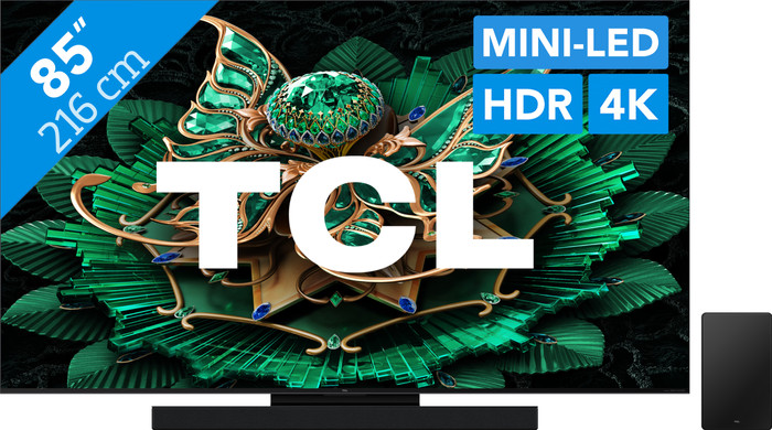 TCL 85" QD Mini-led C71K 4K (2025) + TCL Q75H Main Image