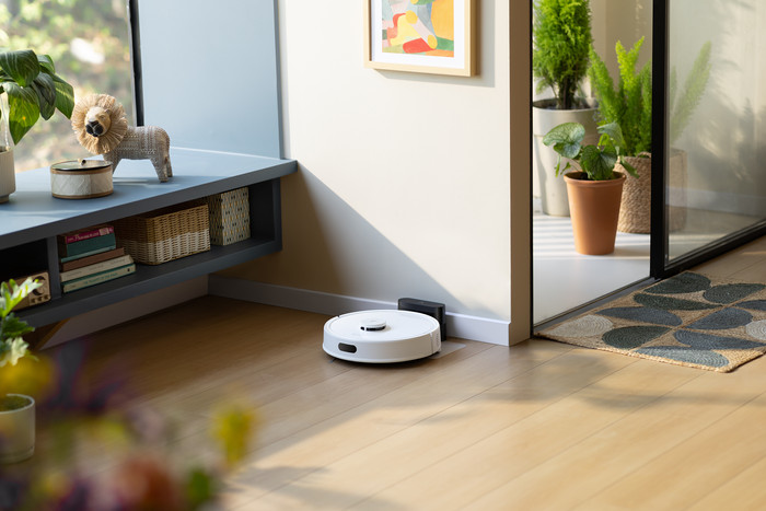 Roborock Q7 BF White product in gebruik