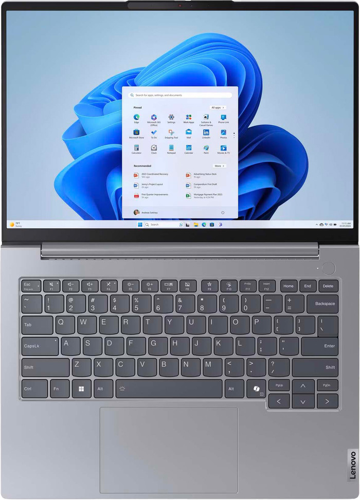 Lenovo ThinkBook 14 G8 IRL - 21SG00HLMH QWERTY top
