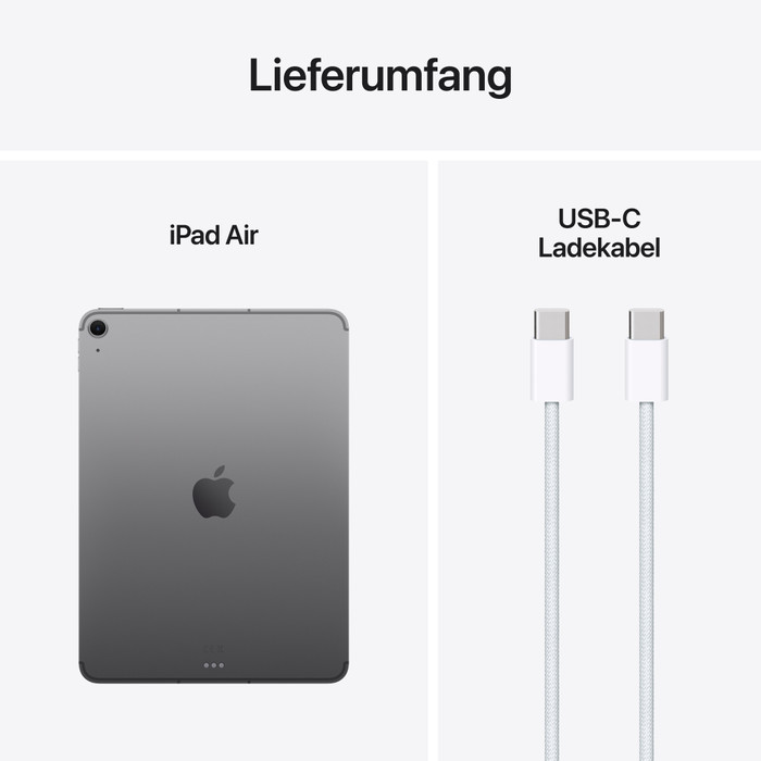 Apple iPad Air (2025) 11 inches 128GB WiFi + 5G Space Gray accessory