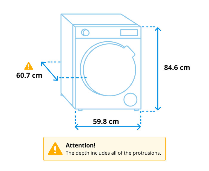 Beko BM3WFT3841A SteamCure + Beko BM3T3824A SteamCure visual Coolblue 1