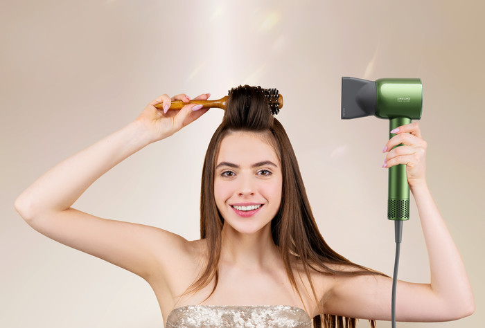 Dreame Glory Master Green product in gebruik