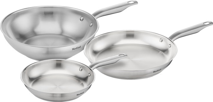 Tefal Virtuoso Pro Frying Pan Set 24cm + 28cm + Wok 28cm Main Image