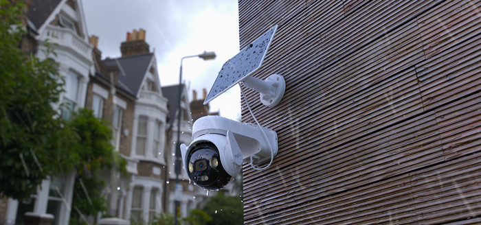 Imou Always On Video Solar Kit product in use