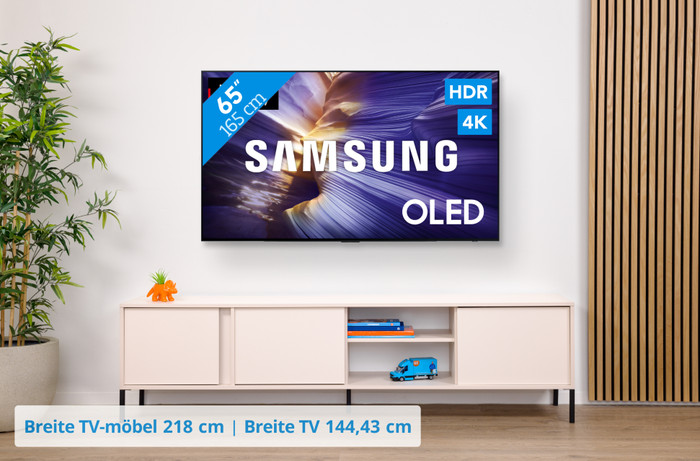 Samsung 65" OLED S90F 4K (2025) visuelles Coolblue 1