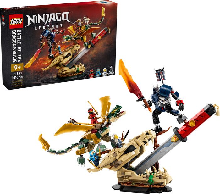 LEGO Ninjago Strijd bij het Drakenzwaard 71871 rechterkant