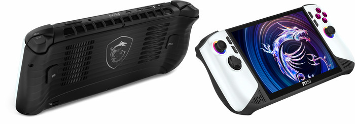 MSI Claw 8 AI+ A2VM Polar Tempest Edition-069NL back