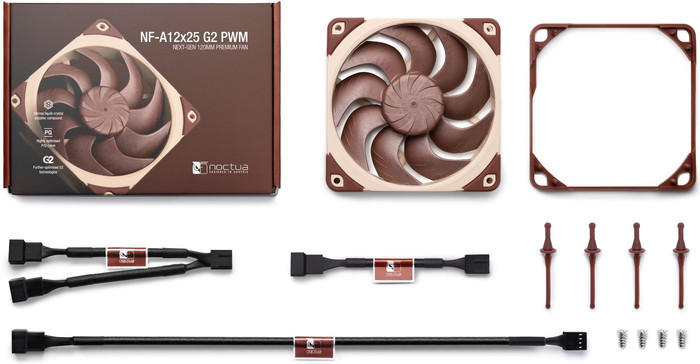 Noctua NF-A12x25 G2 PWM - Single Fan accessory