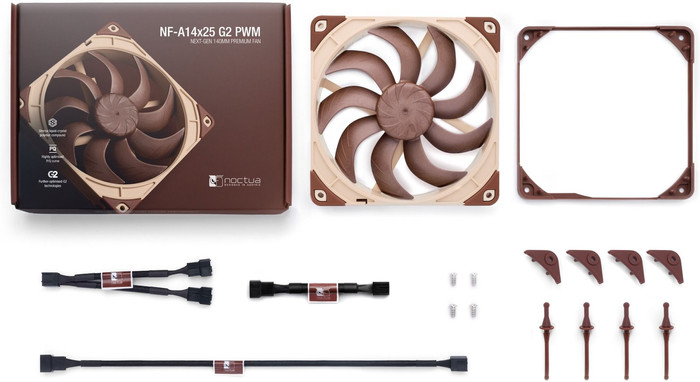 Noctua NF-A14x25 G2 PWM - Single Fan accessoire