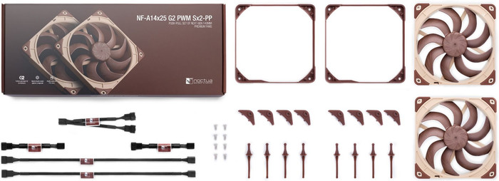 Noctua NF-A14x25 G2 Sx2-PP PWM - Dual Fan Kit accessory