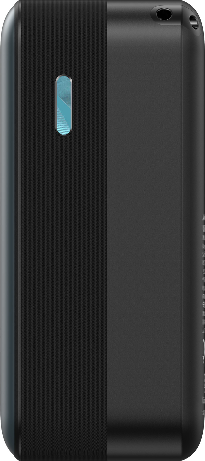 Anker Nano Power Bank 10.000mAh with 45W Fast Charging Black right side