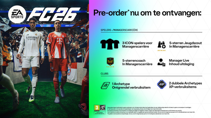 EA Sports FC 26 PS4 visual leverancier