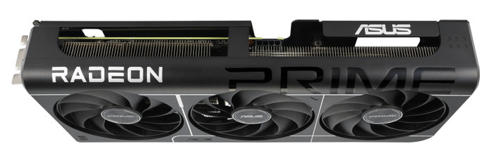 ASUS PRIME Radeon RX 9060 XT OC 16GB rechterkant