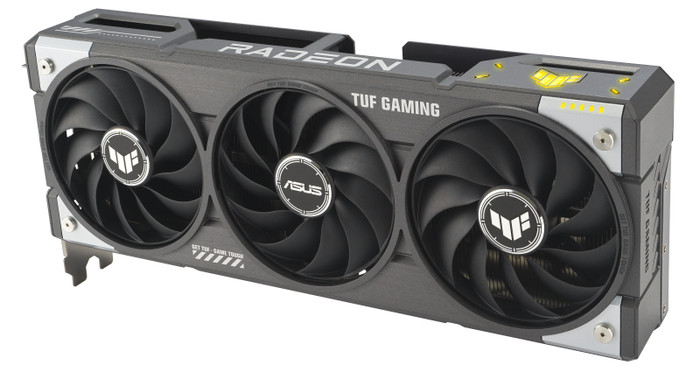 ASUS TUF Gaming Radeon RX 9060 XT OC 16GB right side