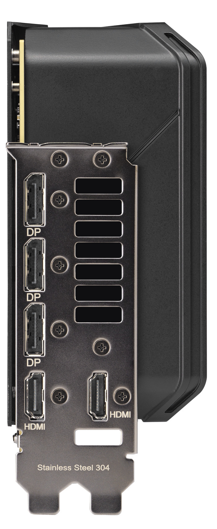 ASUS ROG Strix GeForce RTX 5070 OC 12GB linkerkant