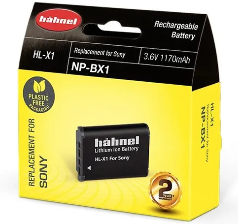 Hähnel HL-X1 Sony verpakking