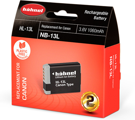 Hähnel HL-13L Canon packaging