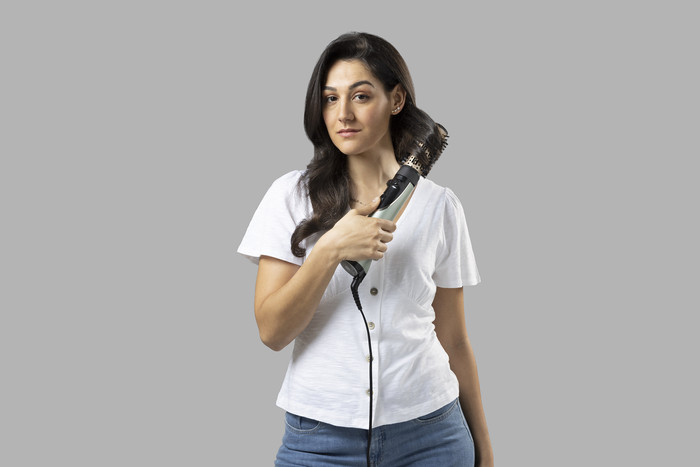 Remington Botanical AS5860 product in gebruik