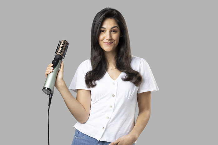 Remington Botanical AS5860 product in gebruik