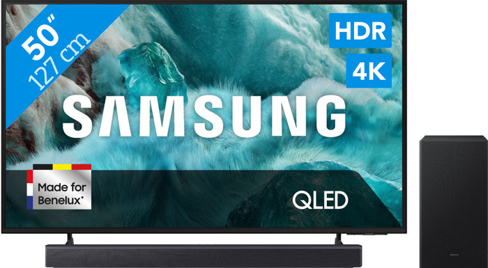 Samsung 50 inches QLED Q7F4 4K (2025) + Samsung HW-B450F (2025) Main Image