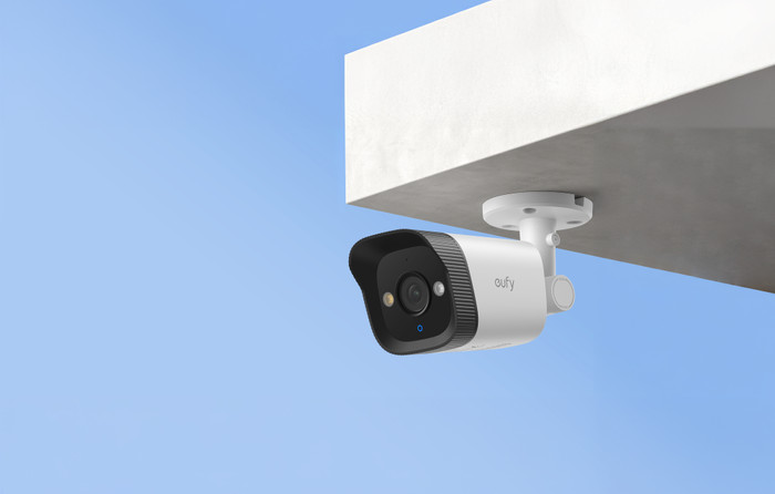 eufy PoE Security System + NVR + E40 4-pack product in use