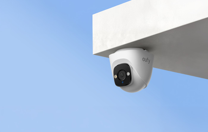 eufy PoE Security System + NVR + E41 4-pack product in use