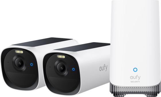 eufyCam E40 3er-Pack + HomeBase 3 detail