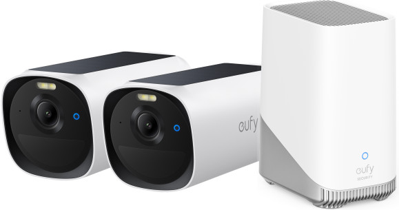 eufyCam E40 3er-Pack + HomeBase 3 detail