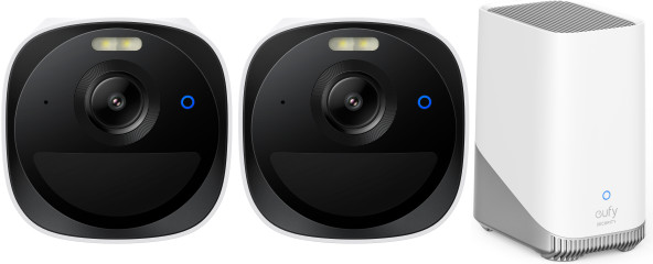 eufyCam E40 3er-Pack + HomeBase 3 Main Image