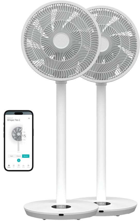 Duux Whisper Flex 2 Duo Pack Wit Main Image